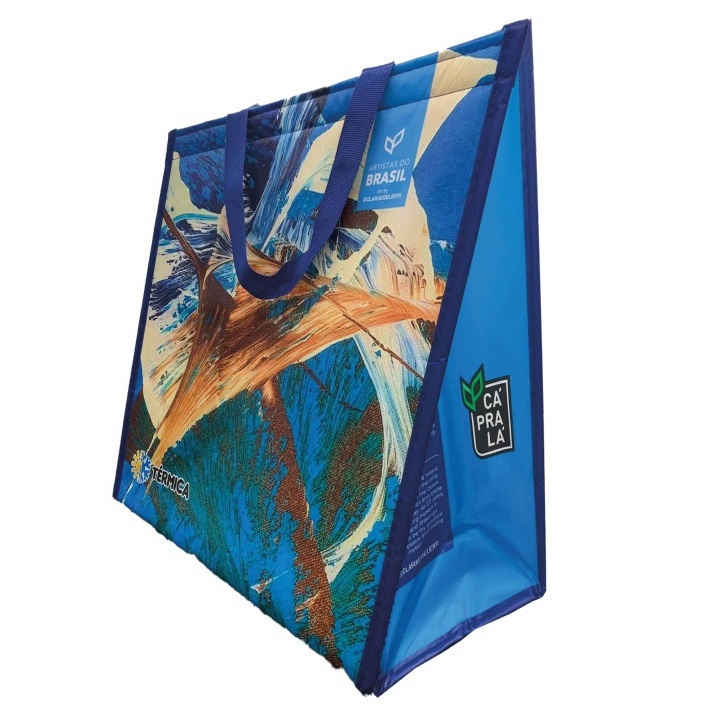 Bolsa Térmica Sacola Ecobag CáPraLá 2024 em Oferta na Shopee