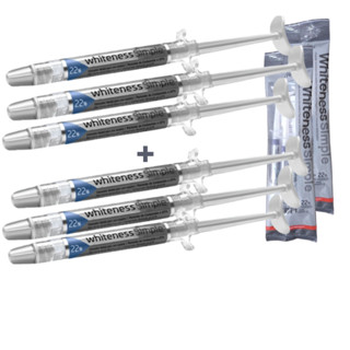gel dental 6 aplicadores 22% - original ( 6 unidades ) envio imediato