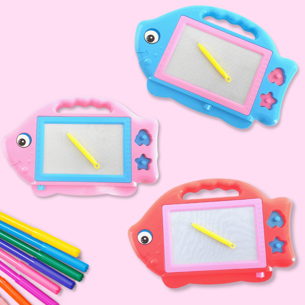 Lousa Mágica Infantil C/ Caneta Magnética Quadro Mágico M2