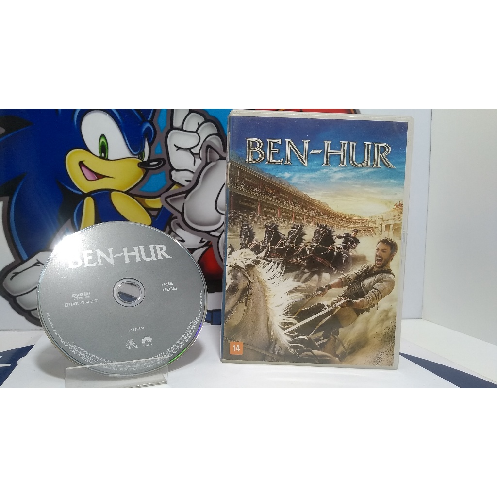 Dvd Ben Hur - Filme c/ Morgan Freeman