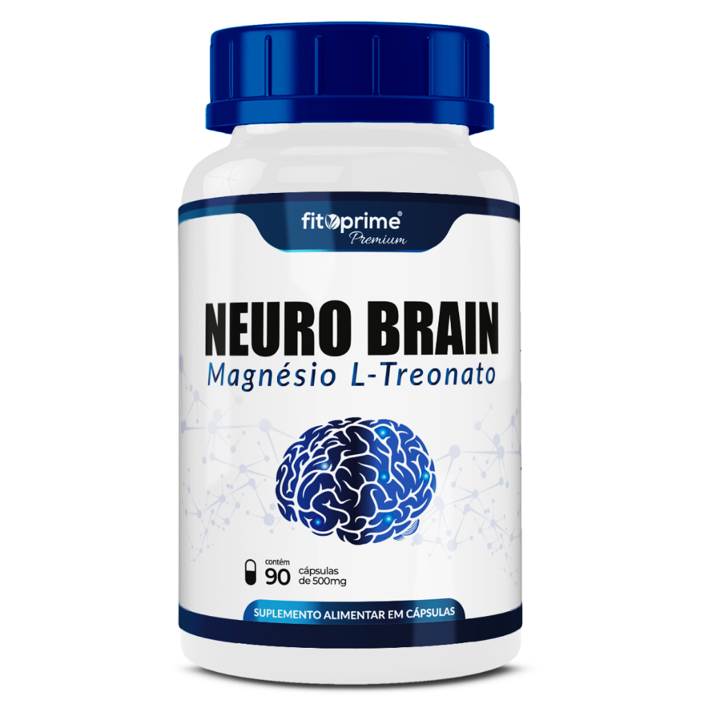 Magnésio L-Treonato Neuro Brain 90 Cápsulas