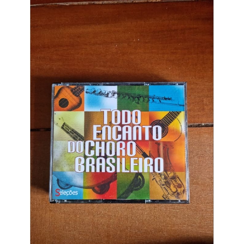 Box de 5 cds - Todo encanto do choro brasileiro  - Seleções  - Raro