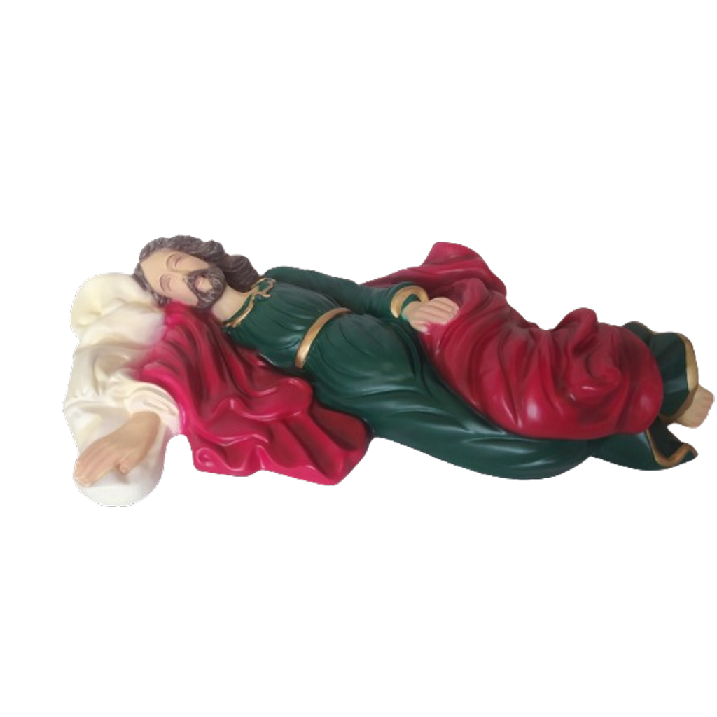 São José Dormindo 50 Cm Imagem Que O Papa Tem No Quarto