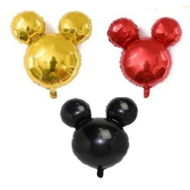Balão Metalizado 10 polegadas Mickey em Oferta na Shopee
