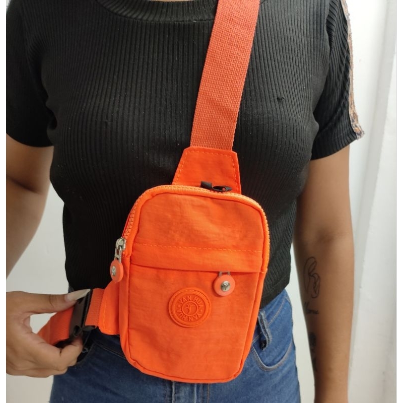 Bolsa Transversal Pochet Lateral Mini