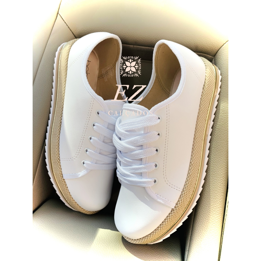 Tênis Feminino Beira Tenis Beira Rio Solado Alto Sola Alta Tenis