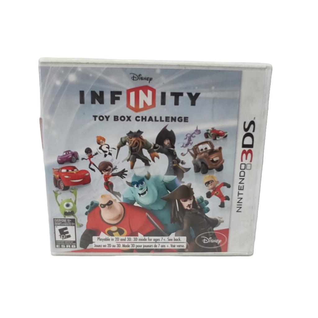 Jogo Infinity Toy Box Challenge 3DS Região USA/ Americano Original Físico Fotos Reais