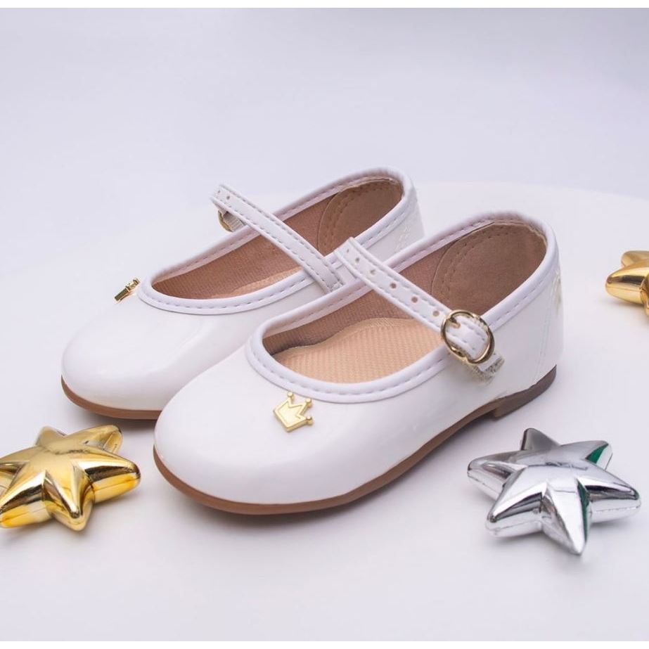 Sapatilha Sapato Molekinha Menina Moda Infantil Bebê Dama De Honra Daminha Casamento Presente Festa