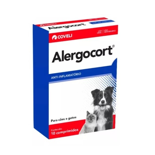 Alergocort com 10 Comprimidos em Oferta na Shopee