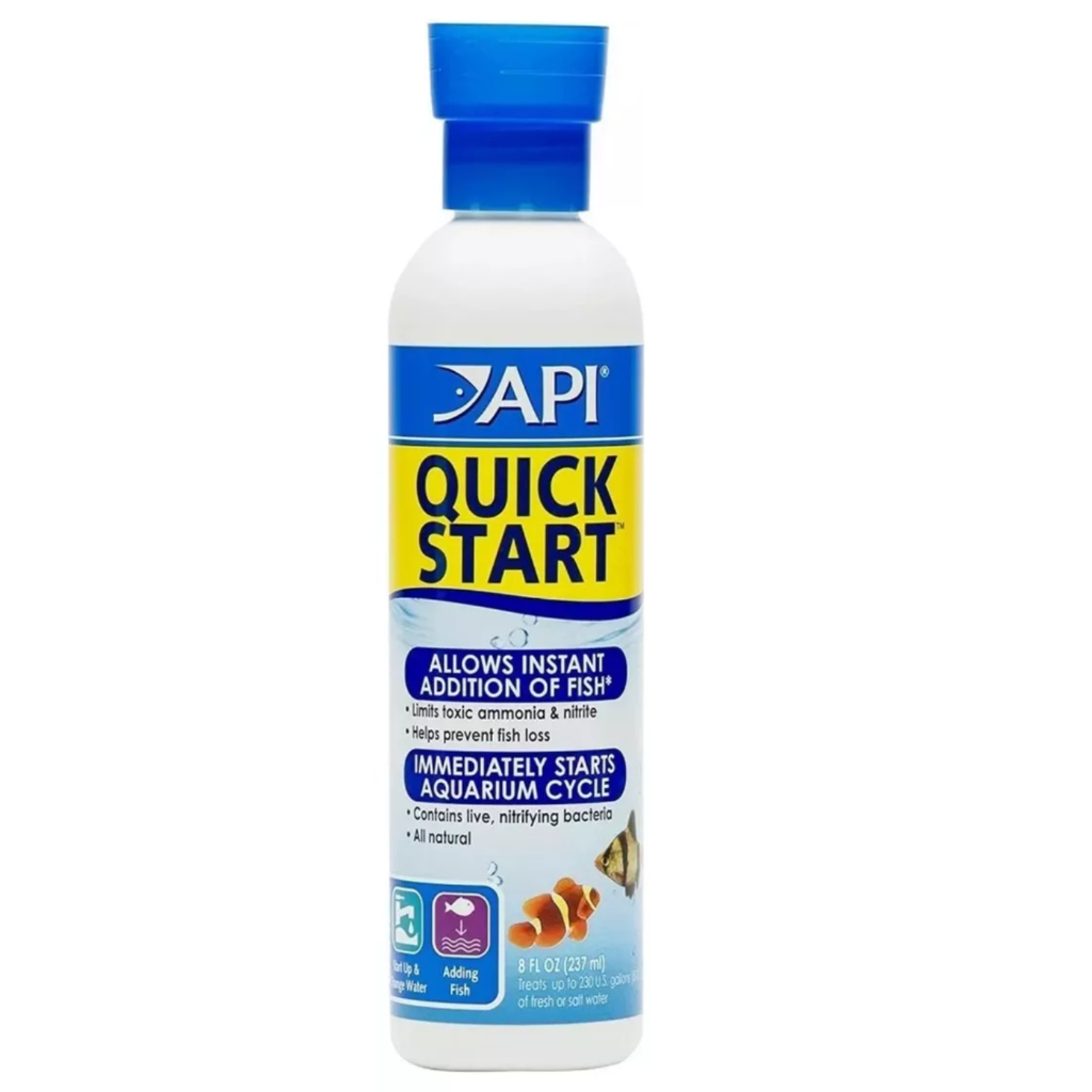 Acelerador Biológico Para Aquario Api Quick Start 30ml Aquarium Pharmaceuticals Bacterias Nitrificantes Ciclagem Condicionador Para Agua Doce Marinho Tipo Bio Up Start Stability