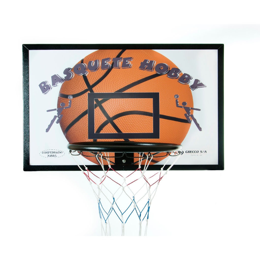 Tabela Basquete Infantil Laminado Naval Com Aro E Rede Chuá