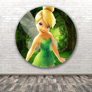 Painel Redondo Temático Sininho Tinker Bell Fada Natureza Decoração Festa Aniversario Cenário Ensaio Malha Sublimada em Oferta na Shopee