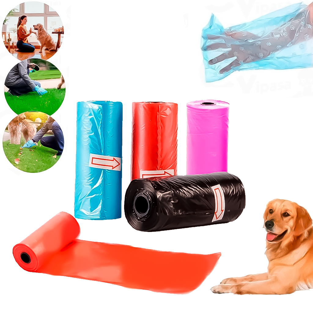 Kit Rolo Cata Caca Pets Coco De Cachorro Gato Passeio Seguro Com Saquinhos Higiênicos Ecológico Top em Oferta na Shopee