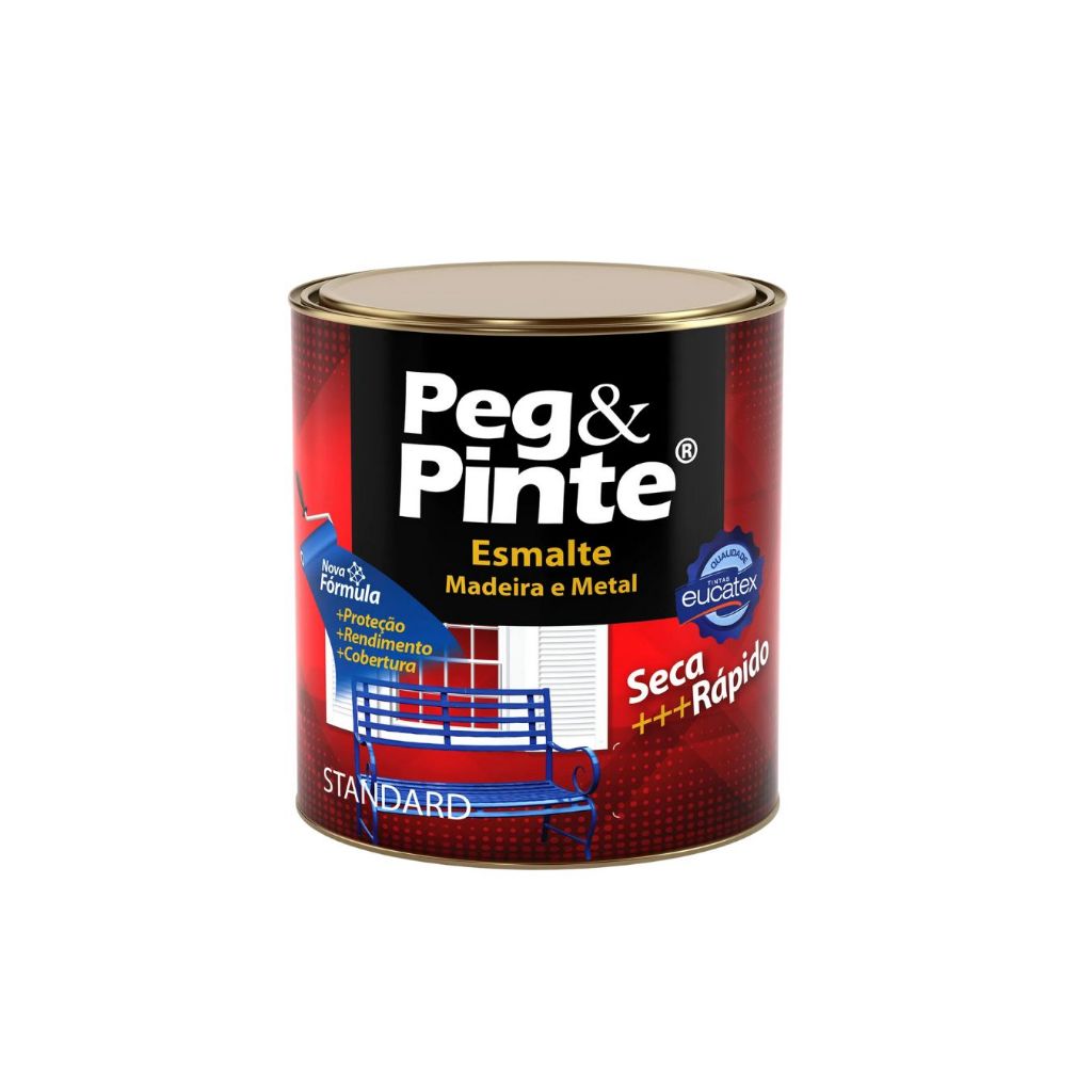 Tinta Esmalte Sintético Madeira E Metal 900ml Todas Cores em Oferta na Shopee