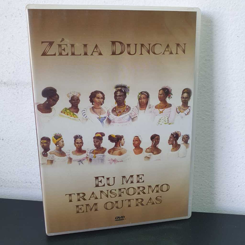 DVD Zélia Duncan - Eu Me Transformo em Outras - Original