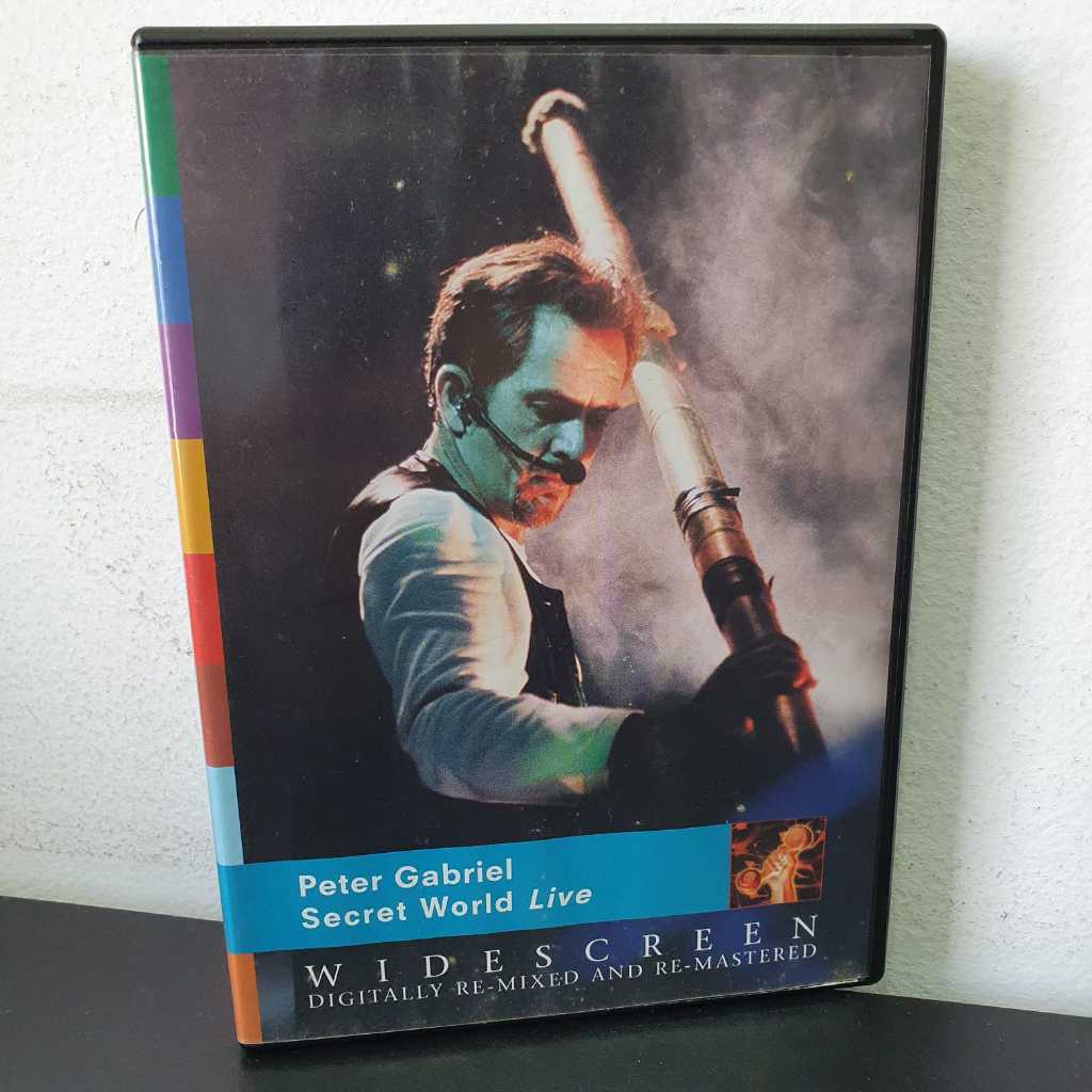 DVD Peter Gabriel - Secret World Live - Original