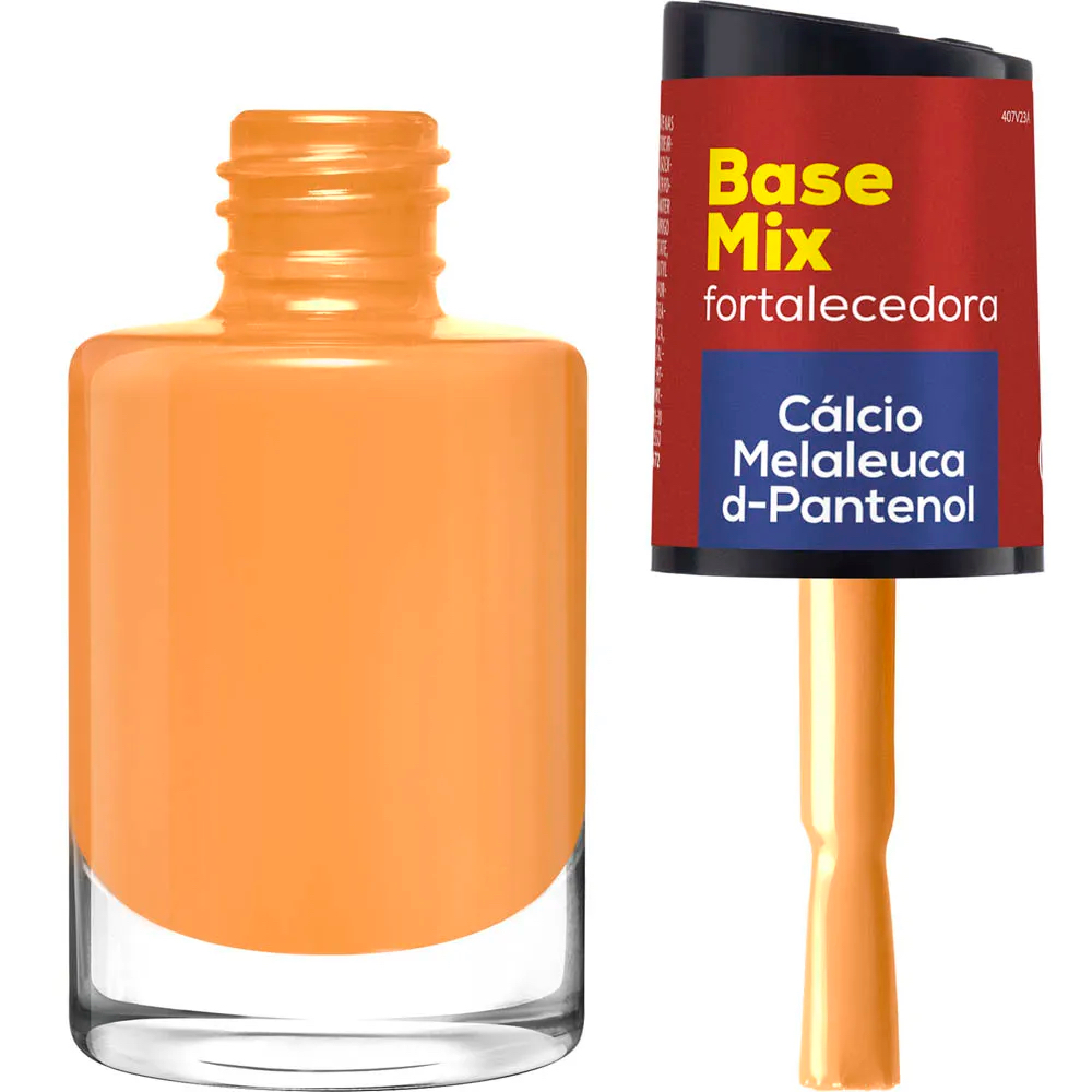 Base Mix Fortalecedora Cálcio d-Pantenol Nutri Unha Concreto Manicure 10ml - Cora