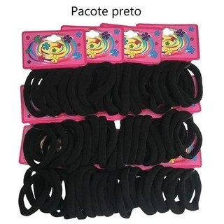 Elasticos Rabico Xuxinha Para Cabelo De 72 Unidades