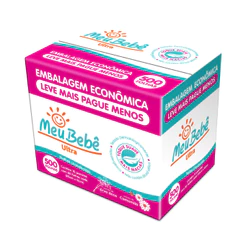 Toalha Umedecida Meu Bebê Ultra Pack 500 Folhas