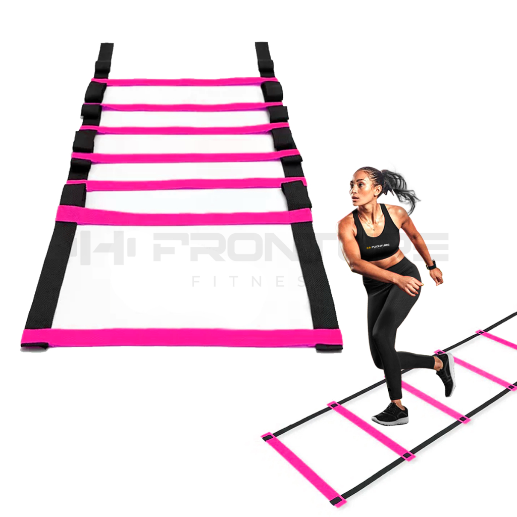 Escada De Agilidade ROSA Exercicios Preparação Física Futebol Treino Funcional Fitness em Oferta na Shopee