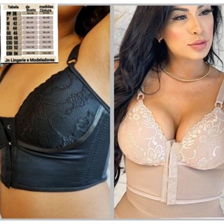 KIT 2 SUTIÃS MODELADORES 8 BARBATANAS CADA