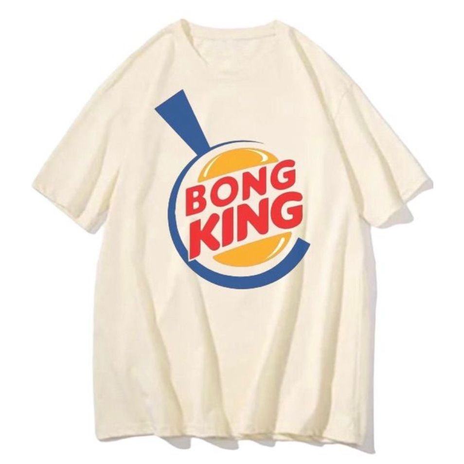 Camiseta Bong King divertida BK meme blusa feminina masculina criativa weed camisa legal larica streetwear