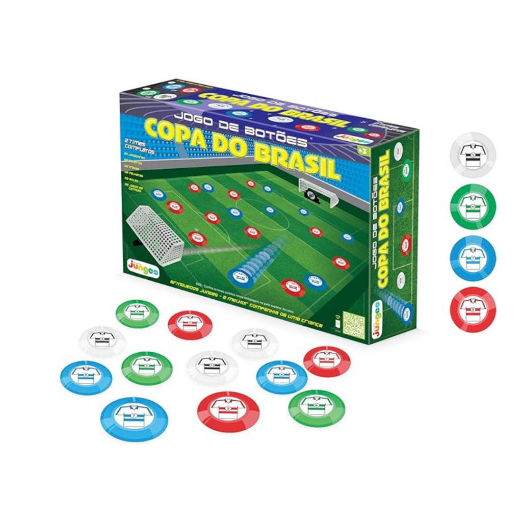 FUTEBOL DE BOTÃO JOGO COM 2 TIMES COPA DO BRASIL
