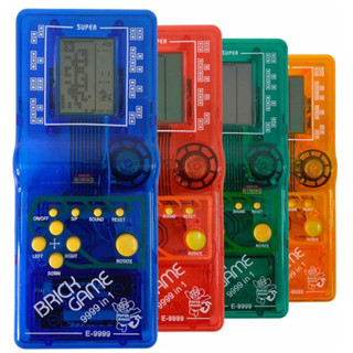 Vídeo Game Portátil 9999 Jogos em 1 - Mini Game Retrô jogo Brick Game Retrô Portátil Colorido Clássico 9999 Jogos