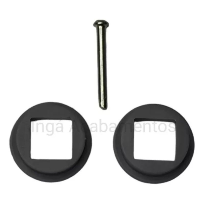 Kit Bucha + Pino Para Fixação Maçaneta Fechadura em Oferta na Shopee