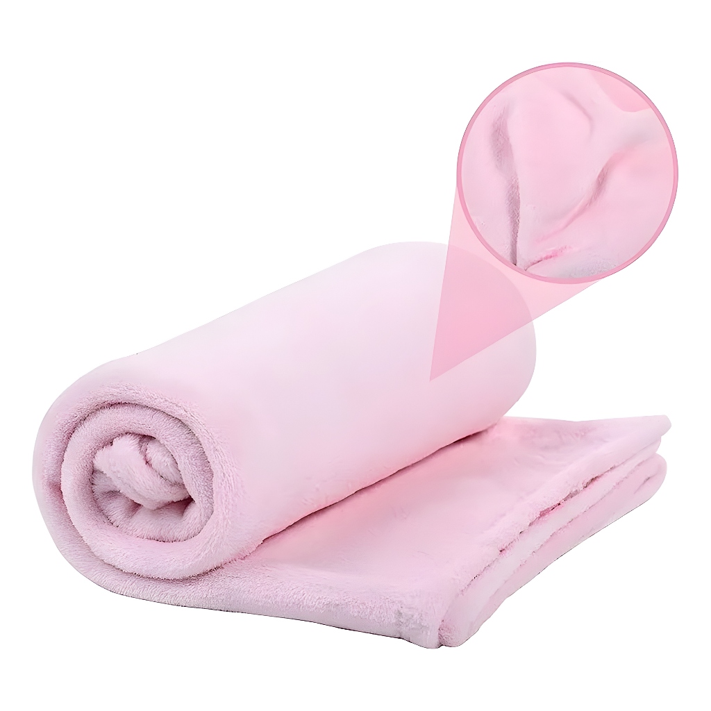 Manta Cobertor Antialérgico HAZIME 90X110 em Oferta na Shopee