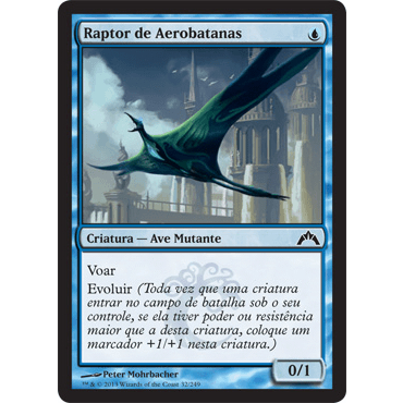 Raptor de Aerobarbatanas - Magic The Gathering