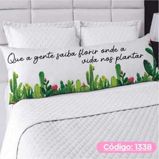 Travesseiro De Corpo Com Fronha Xuxão Fibra de Silicone Personalizado 1.25x0.45cm Com Frases Variadas Quarto e Decoração em Oferta na Shopee