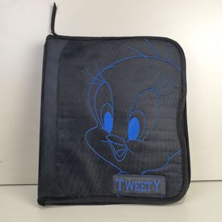 Fichário Escolar A4 4 Argolas Piu Piu Looney Tunes Usado em Oferta na Shopee