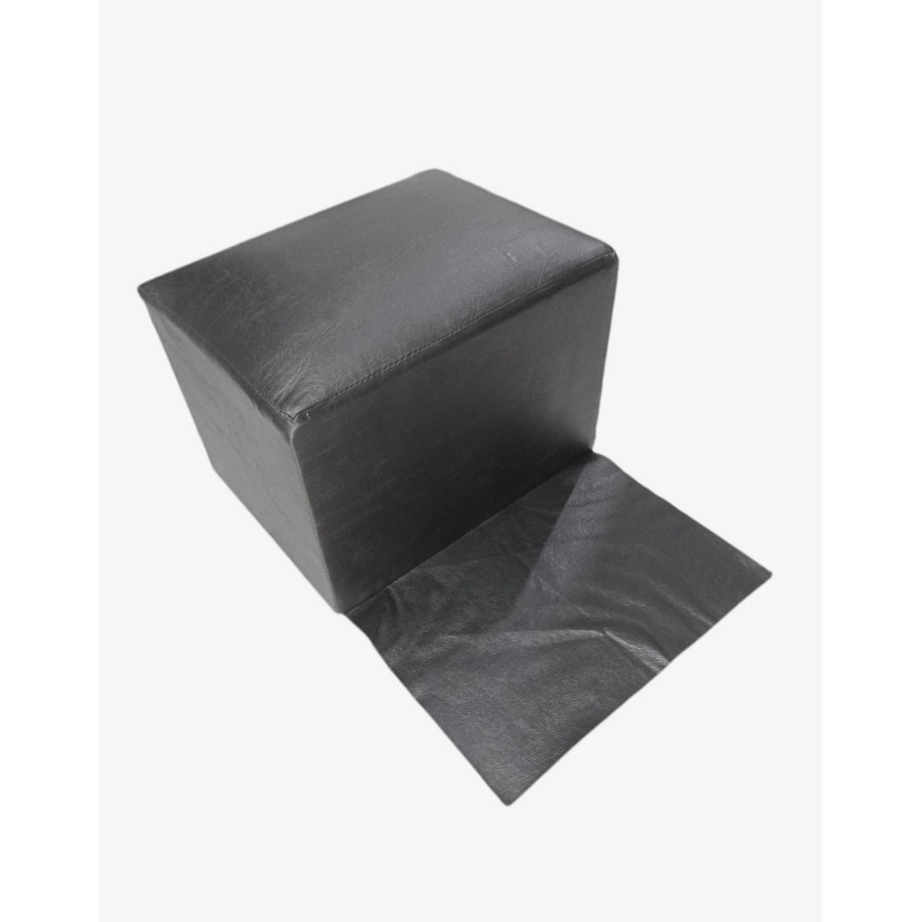 Puff Assento Infantil Barbearia Cabeleireiro Corte De Cabelo Preto em Oferta na Shopee