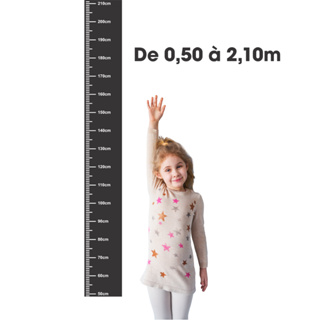 Adesivo Parede Régua De Crescimento 2,10 Metros em Oferta na Shopee