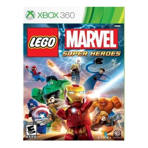 Jogo Lego Marvel Super Heroes - Usado - Xbox 360 M.Fisica