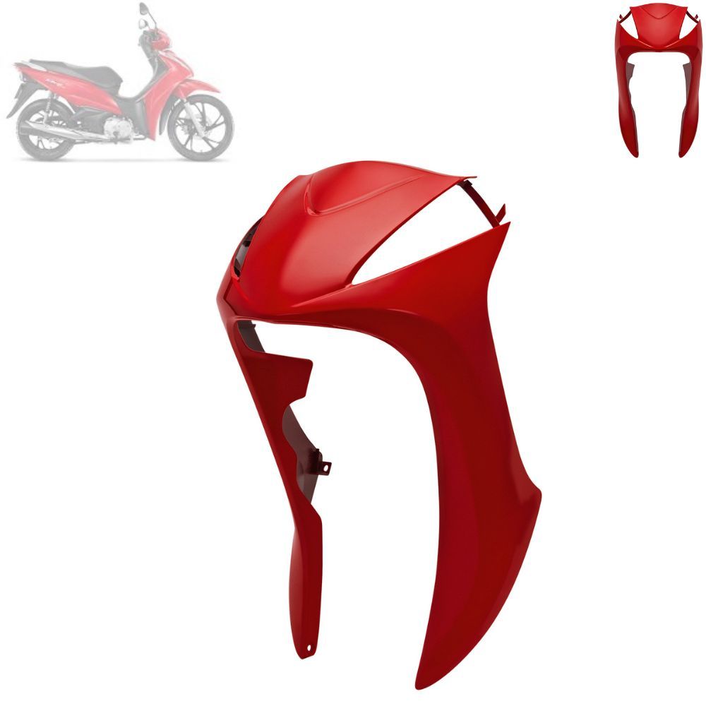 Bico Carenagem Frontal Pro Tork Moto Honda Biz 125 2011 2012 2013 Modelo Original em Oferta na Shopee