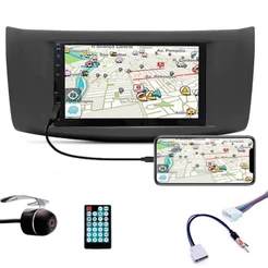 Multimídia Sentra 2014 Diante Espelhamento Bluetooth USB SD Card Moldura + Câmera + Chicote + Adaptador de Antena