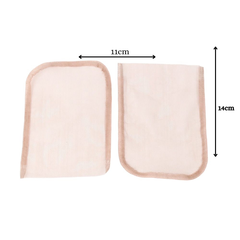 Tela Para Confecção de Renda Suiça Frotal Bege De Tecido A Mão/Rede De Cabelo Para fazer Perucas e Closure em Oferta na Shopee