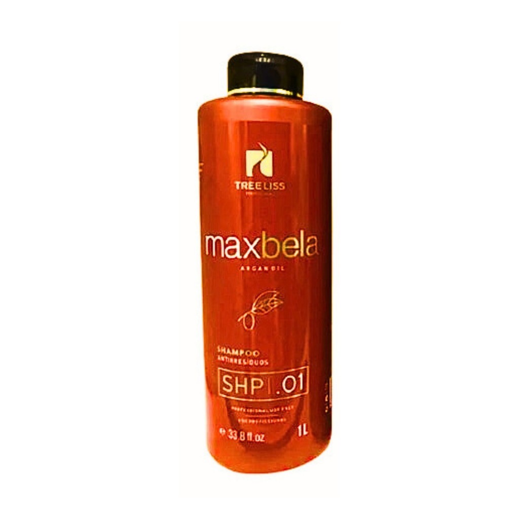 SHAMPOO LIMPEZA PROFUNDA E ANTI-RESÍDUOS MAX BELA 1 L