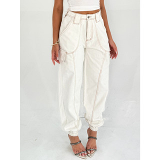 Anaoffice 8202 8203 8204 calca jeans mom sem rasacada  colorido
