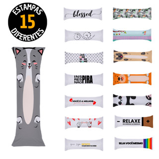 Capa para Travesseiro de Corpo 90cm x 38cm Fronha Modelo Abraçar Xuxão em Oferta na Shopee