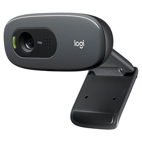 Webcam Logitech C270 HD 720P Com Microfone USB