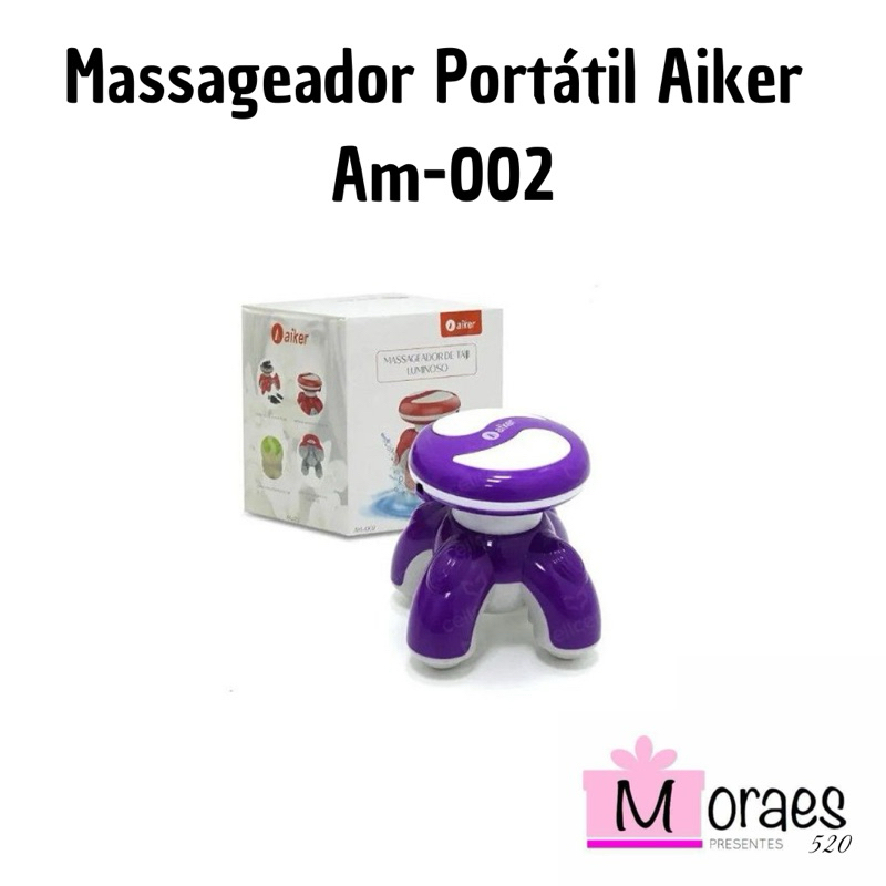 Massageador Portátil Aiker Am-002