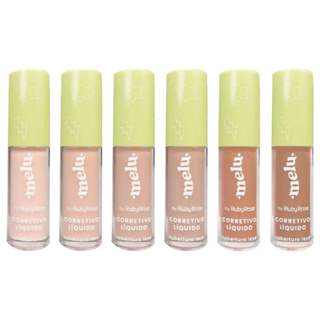 Corretivo Líquido Melu by Ruby Rose Cobertura Leve HB8104 em Oferta na Shopee