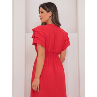 Vestido Longo Feminino Duna Premium Festa Casamento Formatura Batizado