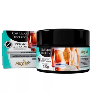 Gel Lipo Redutor Termo Ativado 250g - Mary Life em Oferta na Shopee