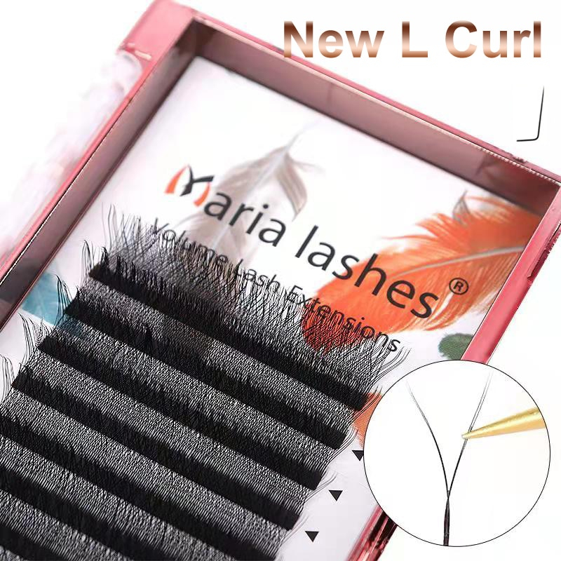 fio Y curvatura L/M/C D Maria lashes Maria Sasha volume brasileiro yy preto e marrom