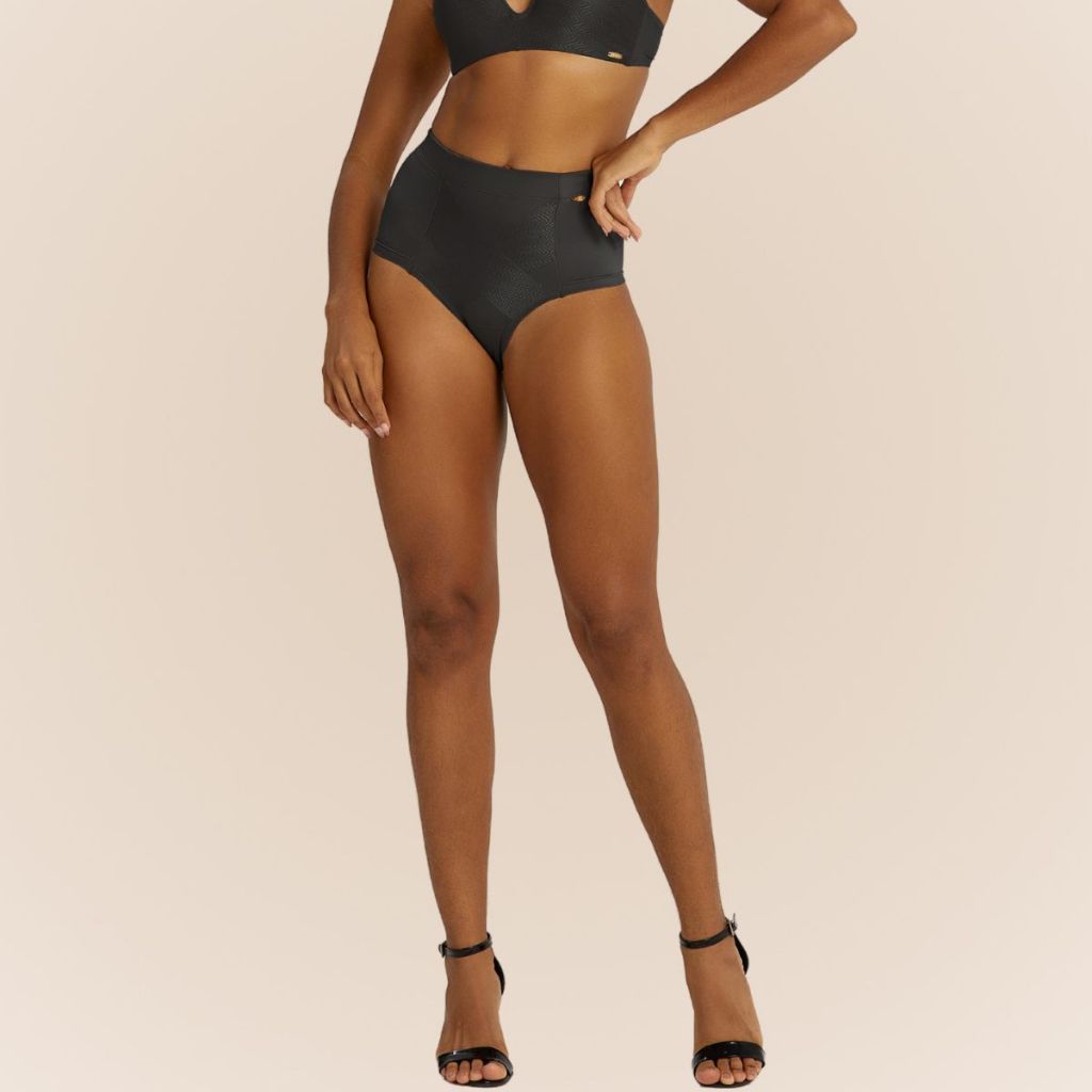 Calcinha Cinta Dilady Zero Barriga de Compressão Lateral Larga e Reforço Frontal em X Redutora em Oferta na Shopee