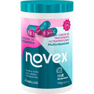 Creme de Tratamento Novex Recomposição Capilar Niacinamina 1KG em Oferta na Shopee
